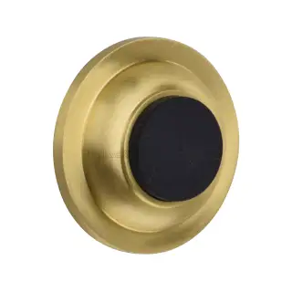 V1194-SB Heritage Brass Wall Mounted Door Stop Buffer Satin Brasss Finish