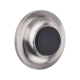 V1194-SN Heritage Brass Wall Mounted Door Stop Buffer Satin Nickel Finish