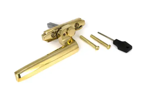 Click Here To Enlarge This Photo Of 51945 From the Anvil Polished Brass Art Deco Espag - RH