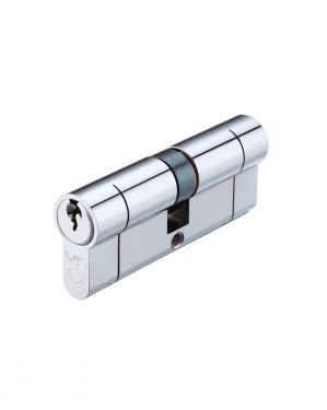 Click Here To Enlarge This Photo Of V5EP70DPCE - Zoo Hardware Vier V5 Euro Profile Double Cylinder 70mm &lpar;35&sol;35&rpar; Polished Chrome