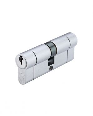 Click Here To Enlarge This Photo Of V5EP70DSCE - Zoo Hardware Vier V5 Euro Profile Double Cylinder 70mm &lpar;35&sol;35&rpar; Satin Chrome
