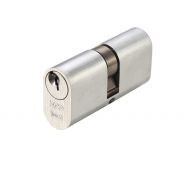 V5OP70DSCE - Zoo Hardware Vier V5 Oval Profile Double Cylinder 70mm &lpar;35&sol;35&rpar; Satin Chrome