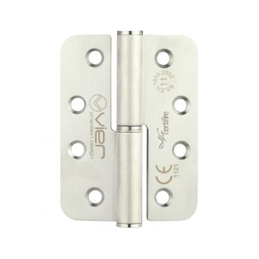 Click Here To Enlarge This Photo Of VLHR243RS - Zoo Hardware Vier Grade 11 Lift Off Hinges &lpar;Radius&rpar; 102 x 76 x 3mm &lpar;Right Hand&rpar; - Satin Stainless Steel
