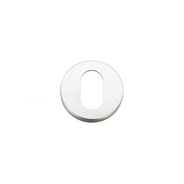 Click Here To Enlarge This Photo Of ZAA003SA - Zoo Hardware Oval Profile Escutcheon &lpar;53mm dia&rpar; Aluminium