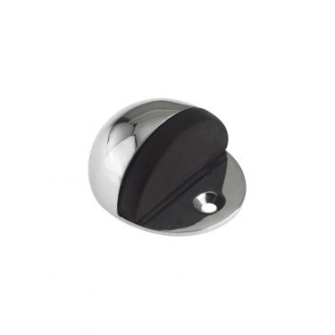 Click Here To Enlarge This Photo Of ZAB06BCP - Zoo Hardware Oval Floor Mounted Door Stop &lpar;Face Fix&rpar; Polished Chrome