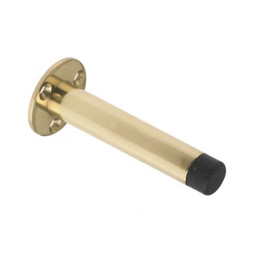 Click Here To Enlarge This Photo Of ZAB09B - Zoo Hardware 90mm Wall Mounted Door Stop &lpar;Face Fix&rpar; Polished Brass