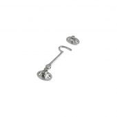 ZAB61SC - Zoo Hardware Cabin Hook &lpar;Lightweight&rpar; 4" Satin Chrome