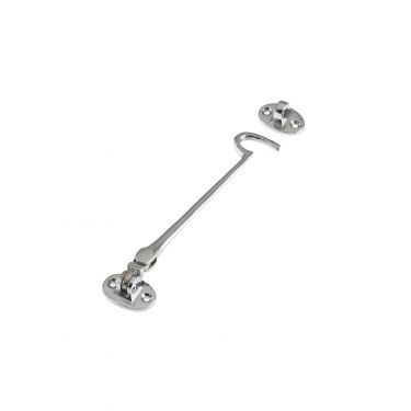 Click Here To Enlarge This Photo Of ZAB63CP - Zoo Hardware Cabin Hook &lpar;Heavyweight&rpar; 8" Polished Chrome