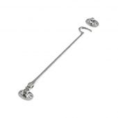 ZAB65CP - Zoo Hardware Cabin Hook &lpar;Heavyweight&rpar; 12" Polished Chrome