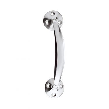 Click Here To Enlarge This Photo Of ZAB83CP - Zoo Hardware Victorian Bow Handle &lpar;150mm&rpar; Polished Chrome