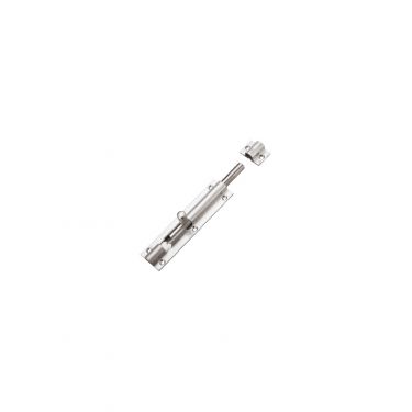 Click Here To Enlarge This Photo Of ZAS01ASS - Zoo Hardware Barrel Bolt 150mm x 40mm &lpar;including Keeps and Screws&rpar; Satin Stainless Steel