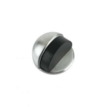 Click Here To Enlarge This Photo Of ZAS06SS - Zoo Hardware Oval Floor Mounted Door Stop 45mm &lpar;Concealed Fix&rpar; Satin Stainless Steel