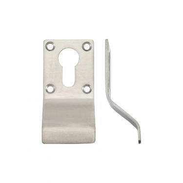 Click Here To Enlarge This Photo Of ZAS16SS - Zoo Hardware Cylinder Pull &lpar;Euro Profile&rpar; Satin Stainless Steel