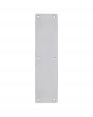 ZAS32RBSS - Zoo Hardware Finger Plate with Radius Corners &lpar;Plain&rpar; 75mm x 350mm Satin Stainless Steel