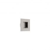 ZAS40ASS - Zoo Hardware Square Flush Pull &lpar;30mm x 30mm&rpar; Satin Stainless Steel