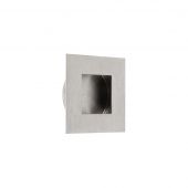 ZAS40CSS - Zoo Hardware Square Flush Pull &lpar;50mm x 50mm&rpar; Satin Stainless Steel
