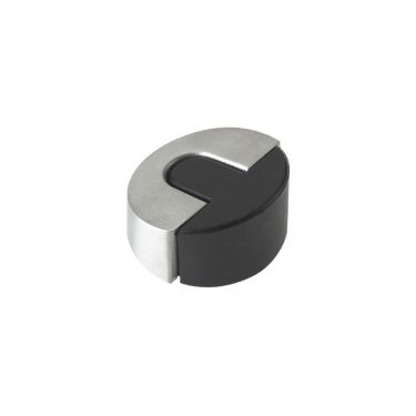 Click Here To Enlarge This Photo Of ZAS87SS - Zoo Hardware Sloped Floor Mounted Door Stop &lpar;45mm dia&rpar; Satin Stainless Steel