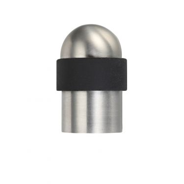 Click Here To Enlarge This Photo Of ZAS88SS - Zoo Hardware Floor Mounted Round Collared Door Stop with Domed Top &lpar;35mm dia&rpar; Satin Stainless Steel