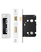 ZBC64PS - Zoo Hardware Contract Residential Bathroom Lock 64mm &lpar;45mm Backset&rpar; Polished Stainless