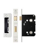 ZBC64SS - Zoo Hardware Contract Residential Bathroom Lock 64mm &lpar;45mm Backset&rpar; Satin Stainless Steel