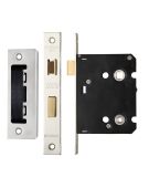 ZBC76SS - Zoo Hardware Contract Residential Bathroom Lock 76mm &lpar;57mm Backset&rpar; Satin Stainless Steel