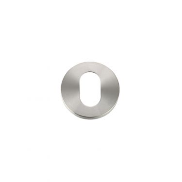 Click Here To Enlarge This Photo Of ZCS003SS - Zoo Hardware Oval Profile Escutcheon &lpar;Grade 304&rpar; Satin Stainless Steel