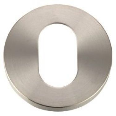 Click Here To Enlarge This Photo Of ZCS003SS316 - Zoo Hardware Oval Profile Escutcheon &lpar;Grade 316&rpar; Satin Stainless Steel