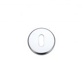 ZCZ002CP Zoo Hardware Stanza Standard Profile Escutcheon &lpar;52mm dia&rpar; Polished Chrome &lpar;Contract Range&rpar;