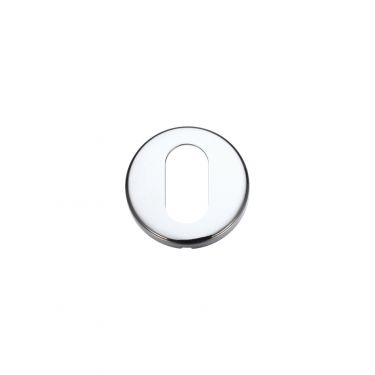 Click Here To Enlarge This Photo Of ZCZ003CP Zoo Hardware Stanza Oval Profile Escutcheon &lpar;52mm dia&rpar; Polished Chrome &lpar;Contract Range&rpar;