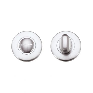 Click Here To Enlarge This Photo Of ZCZ004SC Zoo Hardware Stanza Turn and Release &lpar;52mm dia&rpar; Satin Chrome &lpar;Contract Range&rpar;
