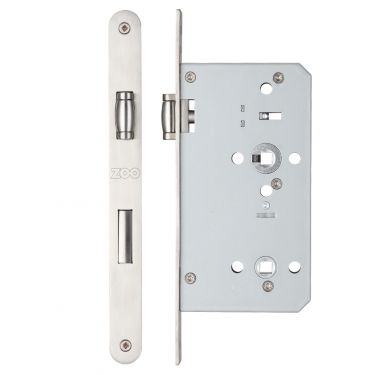 Click Here To Enlarge This Photo Of ZDL7260RLLSS - Zoo Hardware Din Lift to Lock Case - 72mm c&sol;c - Backset 60mm - &lpar;Radius&rpar; Satin Stainless Steel
