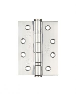 Click Here To Enlarge This Photo Of ZHSS243P - Zoo Hardware Grade 13 CE Fire Rated Ball Bearing Hinges &lpar;Square&rpar; 102 x 76 x 3mm Polished Stainless Steel
