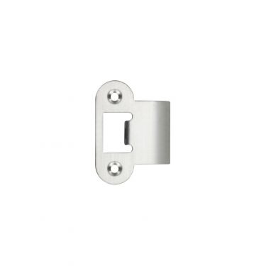 Click Here To Enlarge This Photo Of ZLAP06RSS - Zoo Hardware Spare Extended Tongue Strikes to suit the ZTLKA Tubular Latches &lpar;Radius&rpar; - Satin Stainless Steel