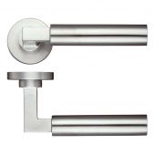 ZPS110SS - Zoo Hardware Orion Lever on Round Rose &lpar;Grade 304&rpar; Satin Stainless Steel