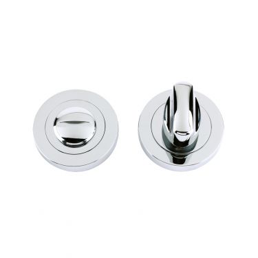 Click Here To Enlarge This Photo Of ZPZ004CP - Zoo Hardware Stanza Turn and Release &lpar;50mm dia&rpar; Polished Chrome &lpar;Designer Range&rpar;