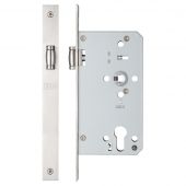 ZRD0060LSS - Zoo Hardware Roller Din Latch - 60mm Backset &lpar;Square&rpar; Satin Stainless Steel