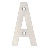 ZSNASS - Zoo Hardware Letter &lpar;A&rpar; 102mm Satin Stainless Steel