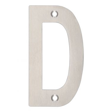 Click Here To Enlarge This Photo Of ZSNDSS - Zoo Hardware Letter &lpar;D&rpar; 102mm Satin Stainless Steel
