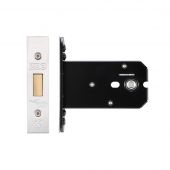 ZUKFD102SS - Zoo Hardware Architectural Heavy Duty Flat Dead Bolt 102mm &lpar;82mm backset&rpar; Satin Stainless Steel