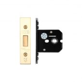 ZUKFD64PVD - Zoo Hardware Architectural Heavy Duty Flat Dead Bolt 64mm &lpar;45mm backset&rpar; PVD Stainless Brass
