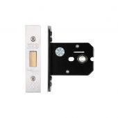 ZUKFD76SS - Zoo Hardware Architectural Heavy Duty Flat Dead Bolt 76mm &lpar;57mm backset&rpar; Satin Stainless Steel