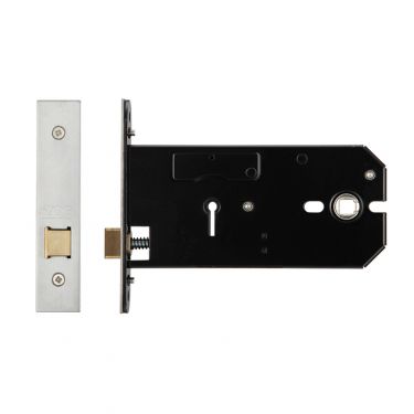 Click Here To Enlarge This Photo Of ZUKH152SS - Zoo Hardware Architectural Heavy Duty Horizontal Latch 152mm &lpar;127mm backset&rpar; Satin Stainless Steel