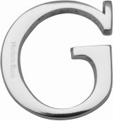 C1565 2 G-PC Heritage Brass Alphabet G Pin Fix 51mm &lpar;2"&rpar; Polished Chrome Finish