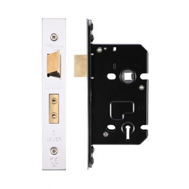 Click Here To Enlarge This Photo Of ZUKS364SS - Zoo Hardware Architectural Heavy Duty 3 Lever Sashlock 64mm &lpar;45mm backset&rpar; Satin Stainless Steel