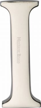 Click Here To Enlarge This Photo Of C1565 2 I-PNF Heritage Brass Alphabet I Pin Fix 51mm &lpar;2"&rpar; Polished Nickel Finish