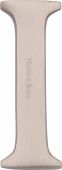 C1565 2 I-SN Heritage Brass Alphabet I Pin Fix 51mm &lpar;2"&rpar; Satin Nickel Finish