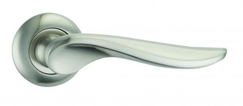 Click Here To Enlarge This Photo Of Fortessa - FDPACH-SN - Achilles Lever on a Rose Satin Nickel Finish
