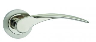 Fortessa - FDEAPO-SNNP - Apollo Lever on a Rose Satin Nickel&sol;Polished Nickel Finish