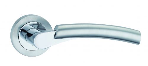 Click Here To Enlarge This Photo Of Fortessa - FCOSOR-SPC - Sorrento Lever on a Rose Satin&sol;Polished Chrome Finish