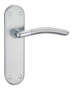 Click Here To Enlarge This Photo Of Fortessa - FLOCAMA-SPC - Amalfi Lock on Backplate Satin&sol;Polished Chrome Finish